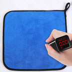 Microfiber Car Cleaning Towel Car Wash Drying Cloth Household Cleaning Supplies Dish Washing Cloth Hemming Car Detail Wash Towel
