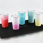 470ml Portable Aluminum Mug-CocaCola Cups ColorChanges When Cool Perfect for Cold Sensation Outdoor Camping Beer Cold DrinksCup