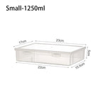 1Pc Transparent Storage Container Plastic Dustproof Box Stationery Jewelry Portable Large Capacity A4 A5 File Organizer Supplies