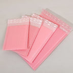 50-10PCS Black/Pink/White Bubble Mailers Delivery Package Packaging Small Business Supplies Bubble Envelopes Packing Bag Mailer