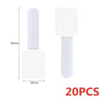 20Pcs Adhesive Cable Management Straps Reusable Self-Adhesive Cable Organizer Ties for Desk Wire Management