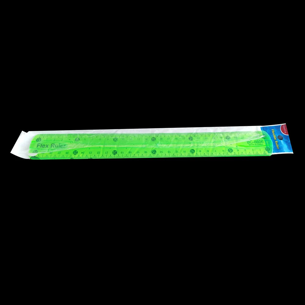 Soft Ruler 30cm Flexible Ruler Multi Color Creative Stationery Rule School Supply Student stationery ruler Folding ruler