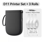 Niimbot D11 Mini Printer Wireless Phone Pocket Thermal Label Maker USB Rechargeable Inkless DIY Name Price Tag Sticker Machine