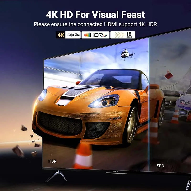 4K HDMI Extension Cable HDMI 2.0 Male to Female Cable Extension HDR 4K 60Hz HDMI male to Female Extension Cord Kabel HDMI M/F