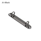 Metal Spiral Binder File Folder A4/B5/A5/A6/A7 Loose-leaf Binding ClipRefillable Notebook Binding Hoop DIY Album Diary Clip Tool