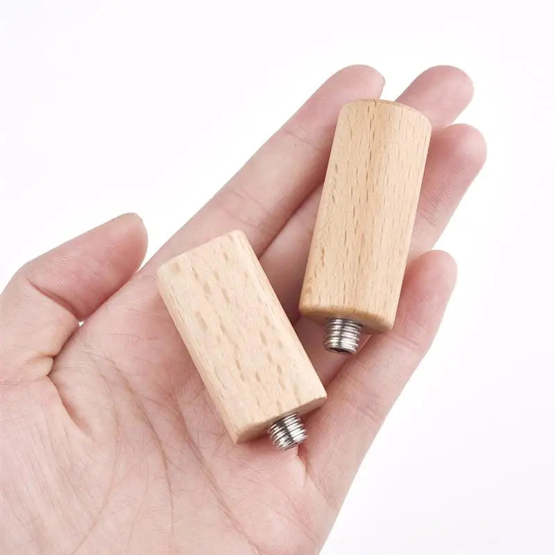 Quality Wood Handle Wax Seal Stamp Accessories Portable Mini Diy Seal Tool Retro Pearwood Walnut Handles Post Gifts Decorative