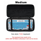 Keyboard Organizer Hard Case Keyboard Storage Bag Dustproof Protective Box 60 68 87 98 100 104 108 Mechanical Keyboard