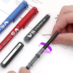 Japan Pilot V5/V7 Gel Pen Straight Liquid Replaceable Ink Cartridge 0.5/0.7mm for Writing School Stationery Office Accessories
