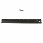20/30/45cm Non-slip Zine Alloy Ruler Marking Metal Safety Cutting School Art Craft New School Office Suppliers