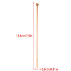 Stainless Steel Coffee Stir Stick Juice Rio Cocktail Drink Stirring Mixer Sticks Wedding Party Bar Muddler Champagne Stirrer
