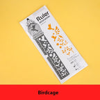 10cm Stainless Steel Metal Straight Ruler Double Scale Inch Measure Tool Office School Supply Artist Student Drawing Stationery