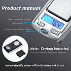 1PC Portable Mini Digital Pocket Scales 100g 0.01g for Gold Sterling Jewelry Gram Balance Weight Car Key Electronic Scales