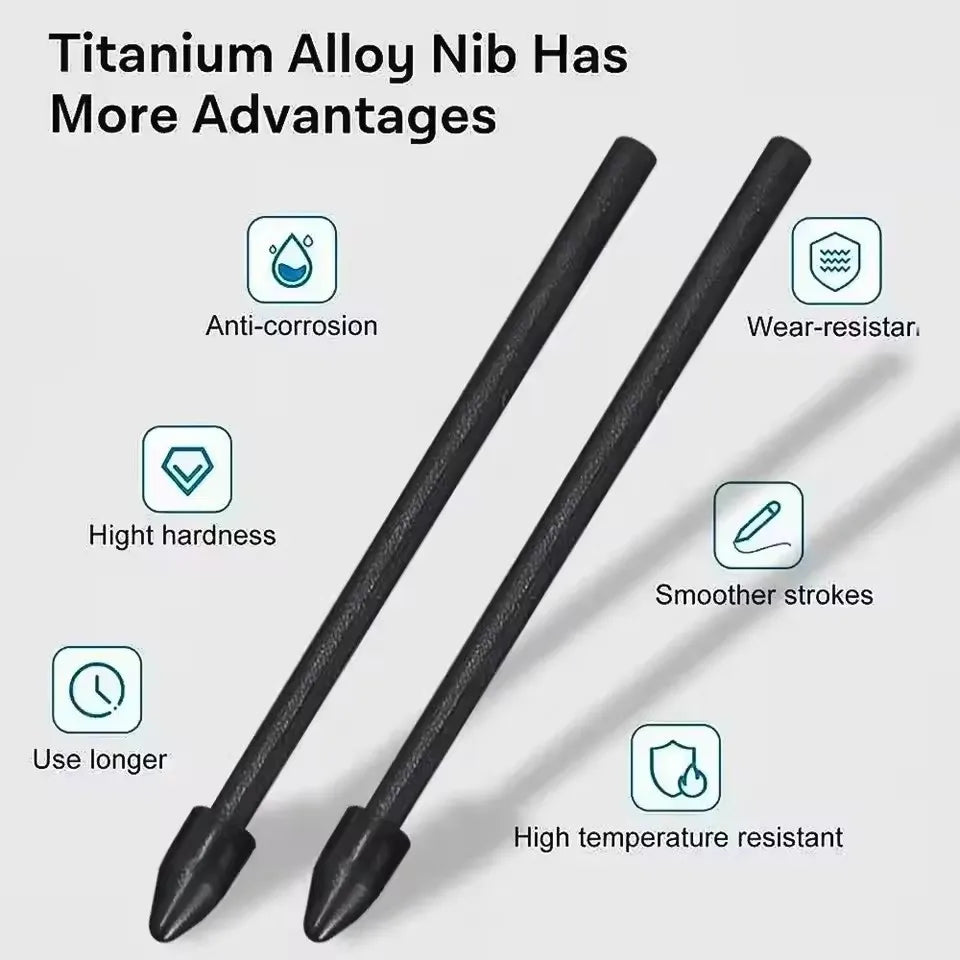 Replacement Pencil Tips for Samsung Galaxy Tab S6 S7 S21 S22 S23 S24 Note 10 20 S Pen SPen Nibs with Removal Tweezer Refill Set