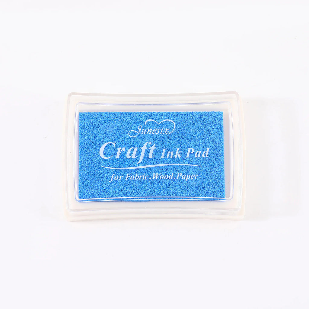 Ink Pad Ink Stamp Pad for DIY Craft Rubber Self Inking Roller Stamps Stationery Album for Scrapbooking Paper Decoration