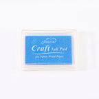 Ink Pad Ink Stamp Pad for DIY Craft Rubber Self Inking Roller Stamps Stationery Album for Scrapbooking Paper Decoration