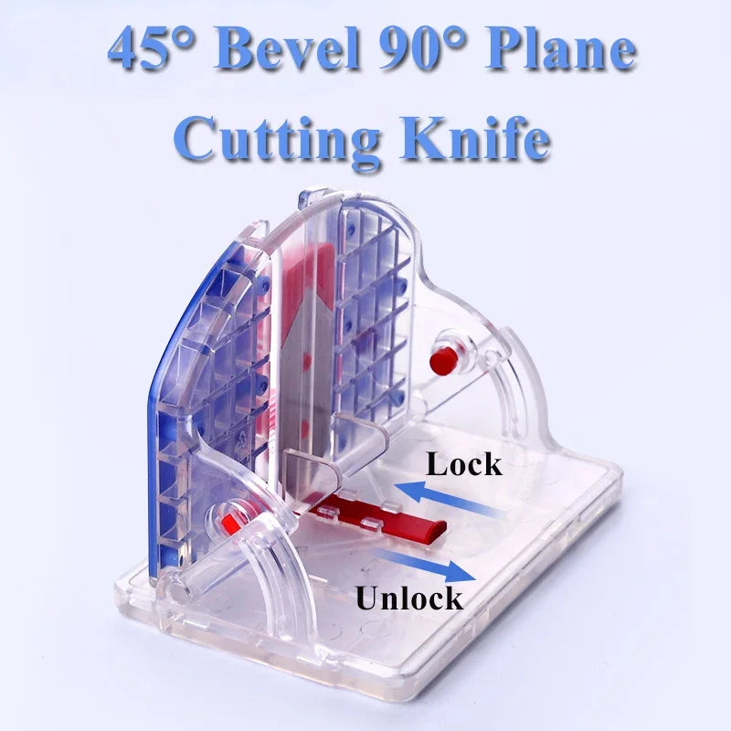 Bevel Cutter 90° Plane Cutter DIY Photo Frame Cutter 45° Bevel Cutting Model Building Making Tools Panel Cutting Supplies
