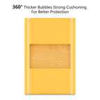 10pcs Kraft Bubble Mailer Bulk High Density Bubble Waterproof Self Seal Adhesive Shipping Bags Protect Your Item Cushioning