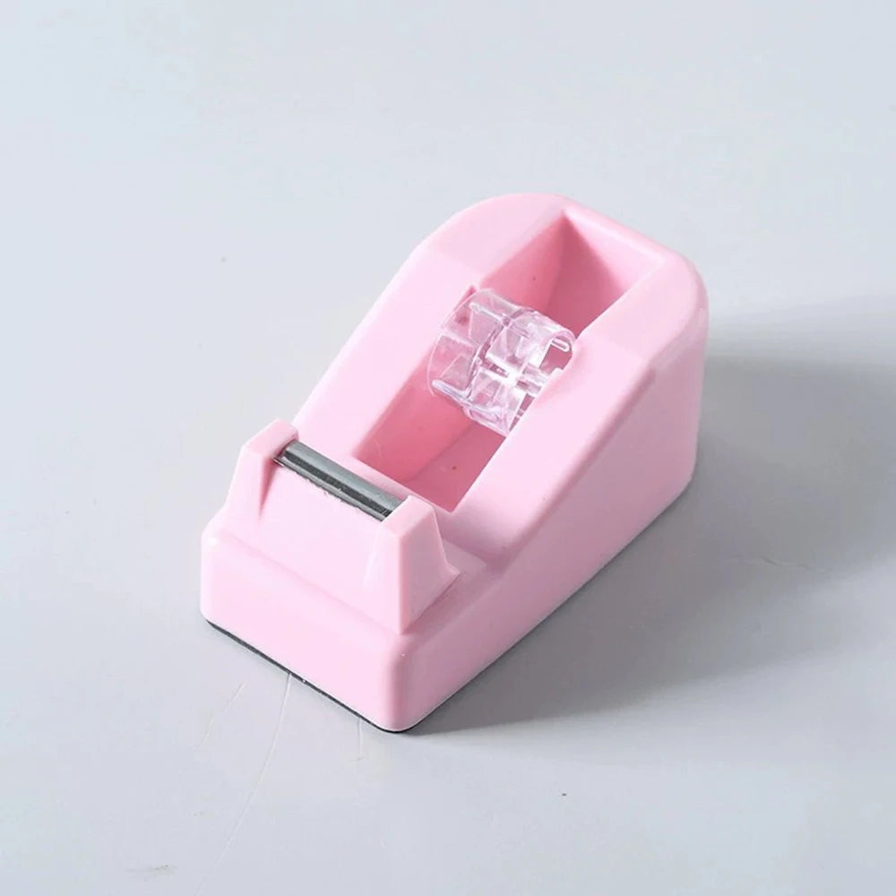 Tape Dispenser Stationery Adhesive Tape Cutter Sealing Tape Table Base Dispenser Office Supplies Packaging Tapes Dispenser