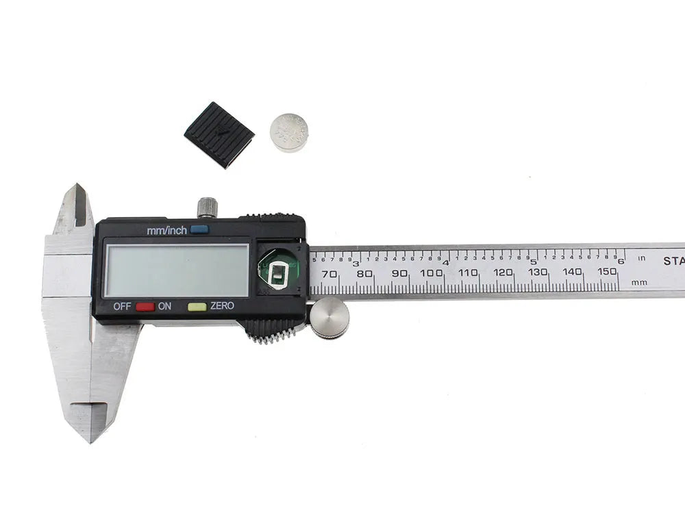 0-150/200/300mm 6' 8' 12' Stainless Steel Electronic Digital Caliper Trammel Precision Metric Measurement Tool With LCD Screen