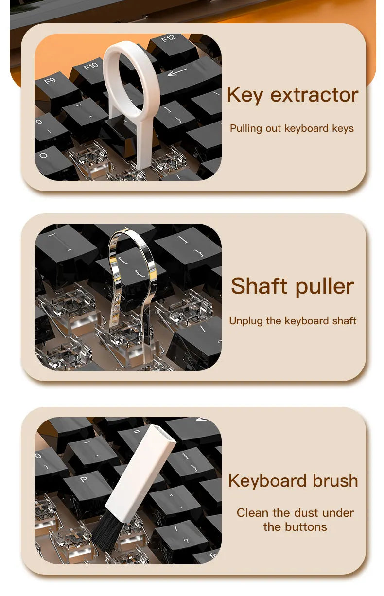 New 21 in 1 Bluetooth headset computer keyboard cleaning pen earplugs multifunctional storage screen cleaning brush set artifact
