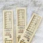 18CM Cartoon Simple Unprinted Straight Edge Transparent Square Acrylic Plastic Student Hand Account Scale Straight Ruler