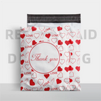 100PCS Poly Mailer Adhesive Envelope Printing Bag DIY Clothes T-shirt Pantihose Skirt Underwear Bra Shipping Packaging Pouches