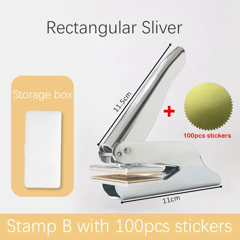 Book Wedding Embosser Stamps Customized Designs Personalized Embossing Stamp Custom Handheld Envelope Invitation Card Seals DIY