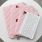 Embroidery Laptop Bag Case Macbook Air/Pro 14 15 15.6 16 Inch For Xiaomi Lenovo Dell Notebook Computer Laptop Sleeve Women