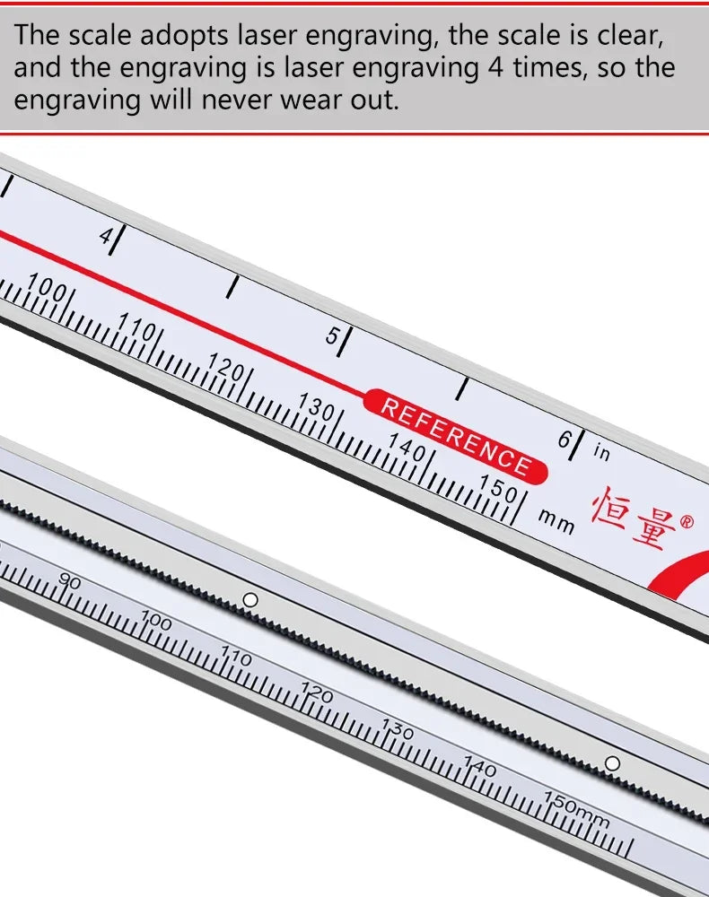 Electronic Inner Groove Width Digital Caliper 4-150 200mm High-Precision 0.01 Hole Inner Groove Measurement Tool