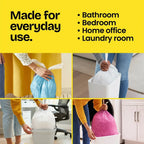 Quick‑Tie 2‑Pack Scented Small Trash Bags, 4 Gallon Capacity, Gain Original Fragrance, Drawstring Garbage Bags for Bathroom Kitchen Home Use, 20 Bags Each