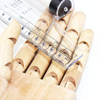 Angles Line Ruler 15cm 30cm Multi-Function Drawing Tool Roll Draw Ruler Metric Rolling Ruler Clear Parallel Rolling Ruler