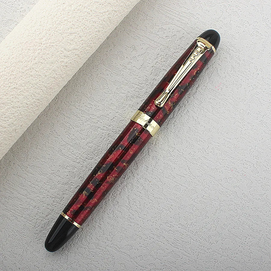 Jinhao X450 Classics Thick Body 1.0mm Bend Nib Calligraphy Pen High Quality Metal Fountain Pen Luxury Ink Gift Pens for Writing