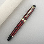 Jinhao X450 Classics Thick Body 1.0mm Bend Nib Calligraphy Pen High Quality Metal Fountain Pen Luxury Ink Gift Pens for Writing