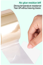 Transparent PET High-Temperature Silicone Tape Heat-Resistant Insulation Packaging Circuit Board Fixing Cable Heat Sealing