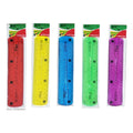 2Pcs Color Flexible Rulers Soft Bendable Plastic Rulers Duals Scale Bendable Flexible Rubber Rulers Clear Straight Ruler