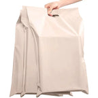 50PCS Thank You Pink Poly Mailer Adhesive Envelopes Bag DIY Logo T-shirt Underwear Dress Leggings Toys Shipping Portable Pouches