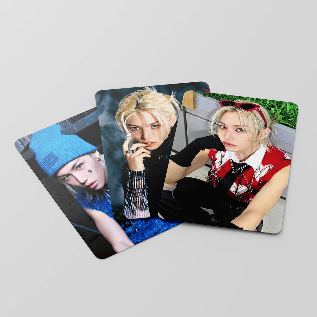 55 Li Longfu Solo Album Cards KPOP Star Peripheral LOMO Card