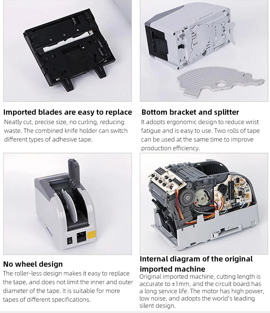 Automatic Tape Dispenser Adjustable Length Tape Cutting Machine Auto Tape Dispenser for Packaging Tape Dispenser