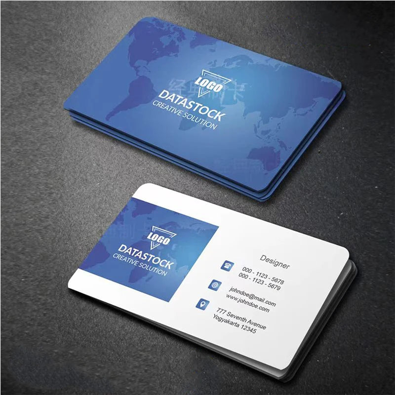 Custom Cards Thank You Cards Custom Business Card Personalized Logo Packaging For Small Business Wedding Invitation Postcards