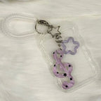 Kpop Photocard Holder Photo Display Holder With Star Keychain Idol Picture Protector Sleeves Credit ID Cards Protective Case