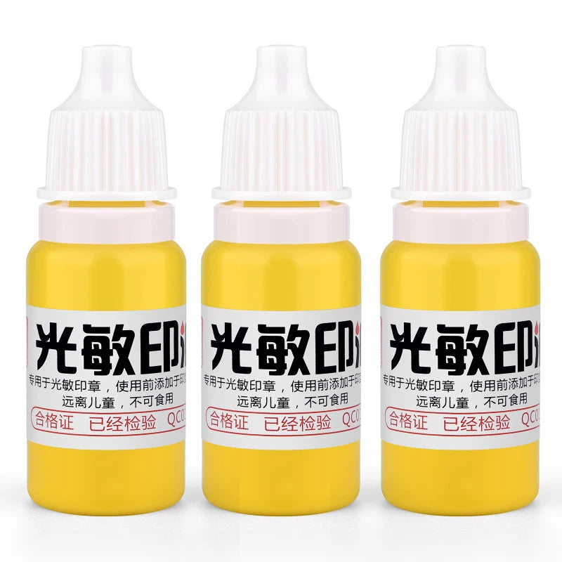 10ml Blue Red Black Ink Textile Clothes Ink Special Ink For Students Kids Name Stamp Printing On Clothing Waterproof Not Fade