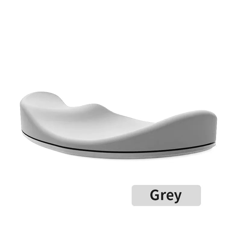 Ergonomic Silicon Mouse Pad Gel Streamline Wrist Rest Non-slip Support Silicone Wrist Rest Vertical Mat Computer Mousepad