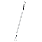 1.2m/2m/3m Max Stretch Plastic Spring Elastic Rope Fishing Lanyards With Carabiner Boating Ropes Anti-lost Phone Keychain Lock