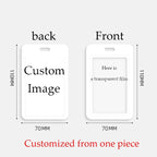 High-definition Printing ID Cards Holders Custom and Lanyard Badge PVC Holder Personal Tailor Your Own Photo Company Gift Custom