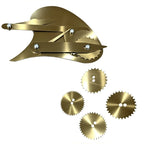 Metal Drafting Wheel Pen Tool Set for Technical Drawing, Lines, and Plan Restoration Studio Tasks
