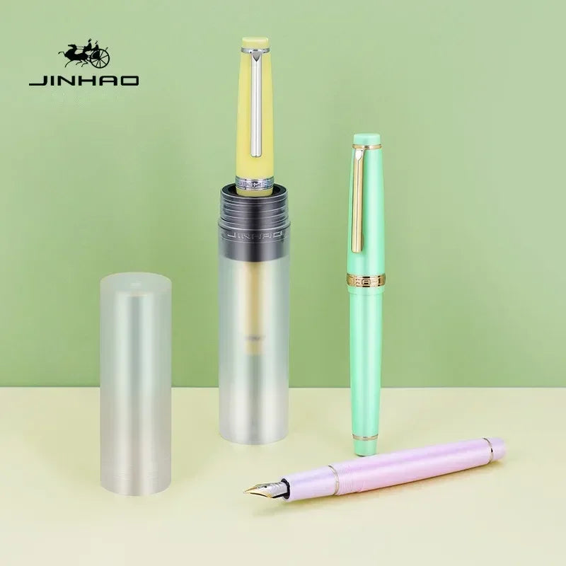 Jinhao 82 Fountain Pen New Color Luxury Elegant Pens 0.7/0.5/0.38mm Extra Fine Nib Writing Office School Supplies Stationery
