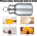 Stainless Steel Mini Vacuum Insulated Water Bottle for Hot and Cold Drinks Travel Coffee Cup 10.2 oz /300 ml