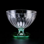 Durable Clear Ice Cream Dessert Cups 250ML Transparent Red Wine Goblet Small Plastic Yogurt Pudding Cup Party Supplies