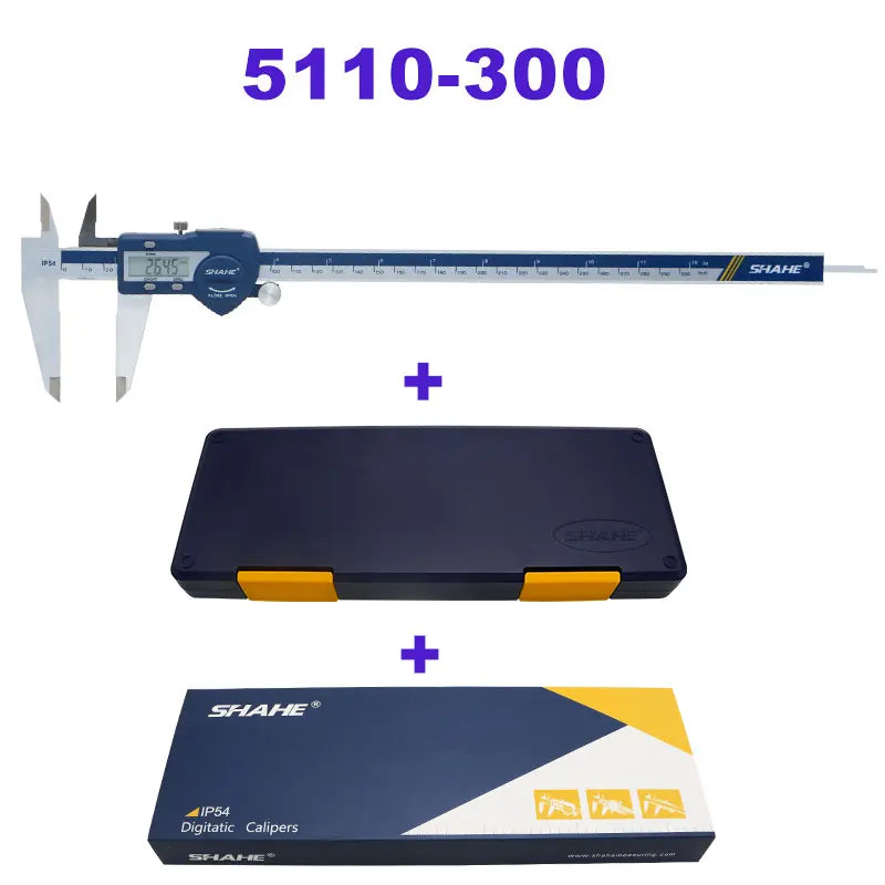 SHAHE Electronic Digital Vernier Caliper 6” Digital Caliper,Stainless Steel Caliper Measuring Tool with Large LCD Screen