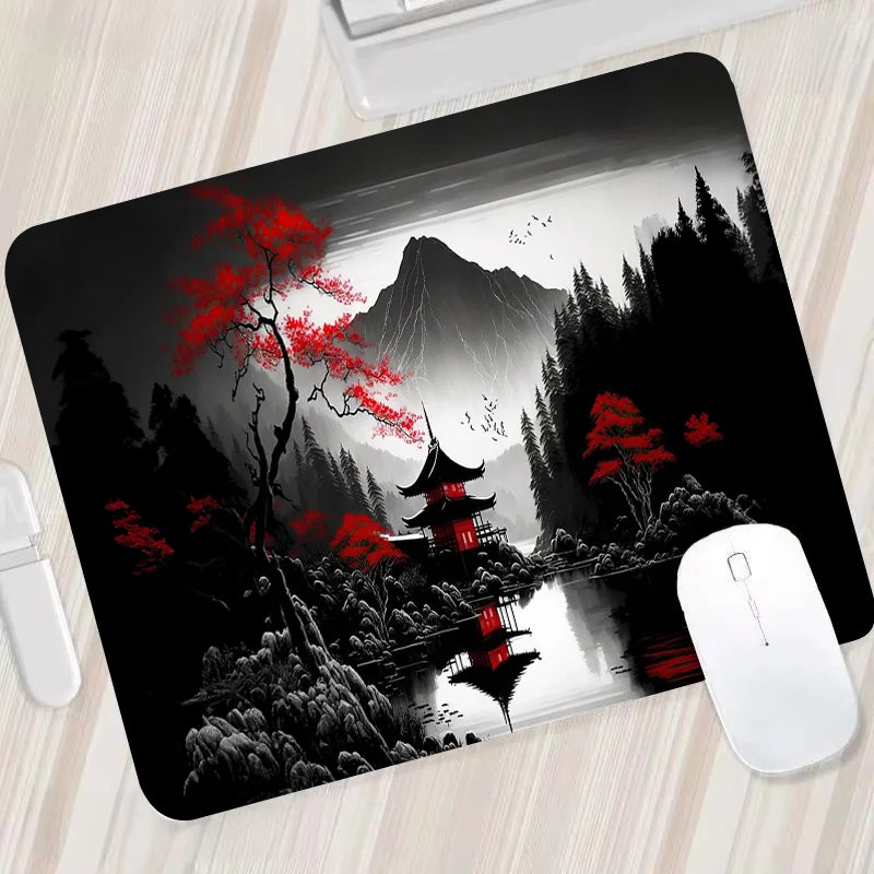 Night Moonlight Large Cool Mouse Pad Laptop Non-Slip Esports Office Desk Mat Game Player Mousepad Mini PC Desktop Accessories